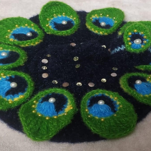 1 No Laddu Gopal Woolen Dress