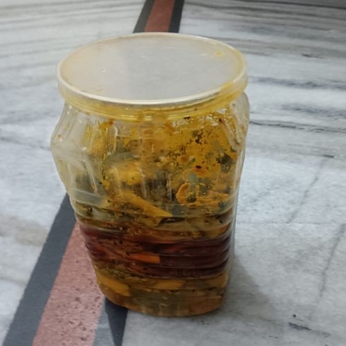 Mango pickle.    250 rs kg