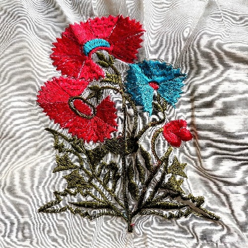Cotton Tassels attached on pallu
