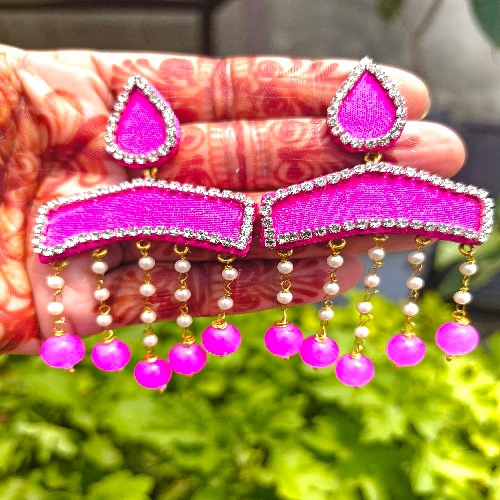 Handmade Febrick Earrings