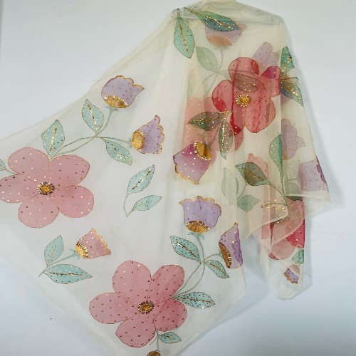 Organza Printed Dupatta