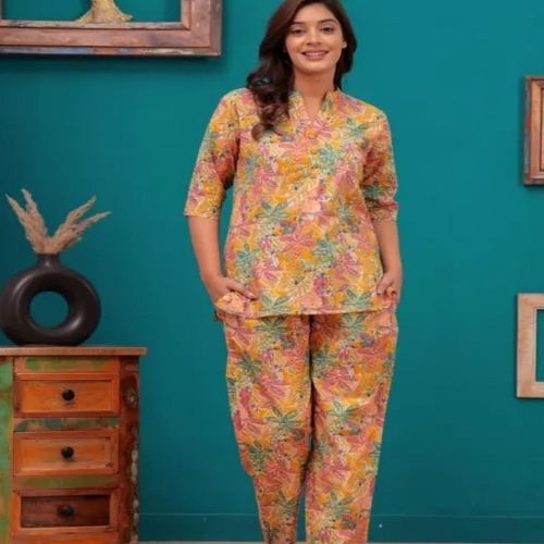 Night Suit Coat Set