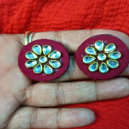 Fabric Earrings