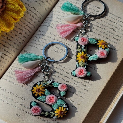 Embroidery Keychain