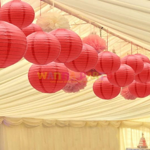 Rice Paper Hanging Lantern Ball Paper