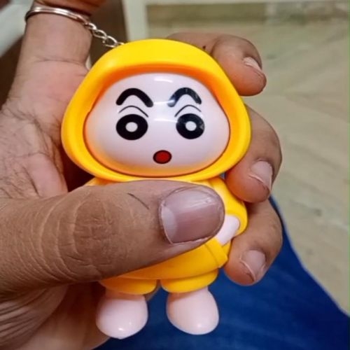 Face expression changing key chain