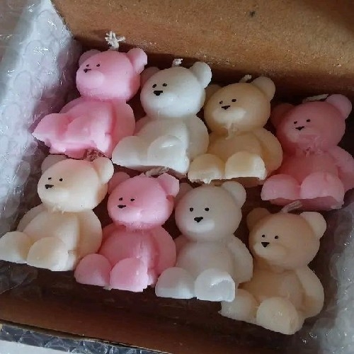 Teddy Bear Candle