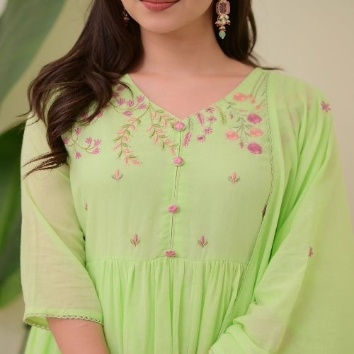 KURTA PENT WITH DUPATTA SUIT